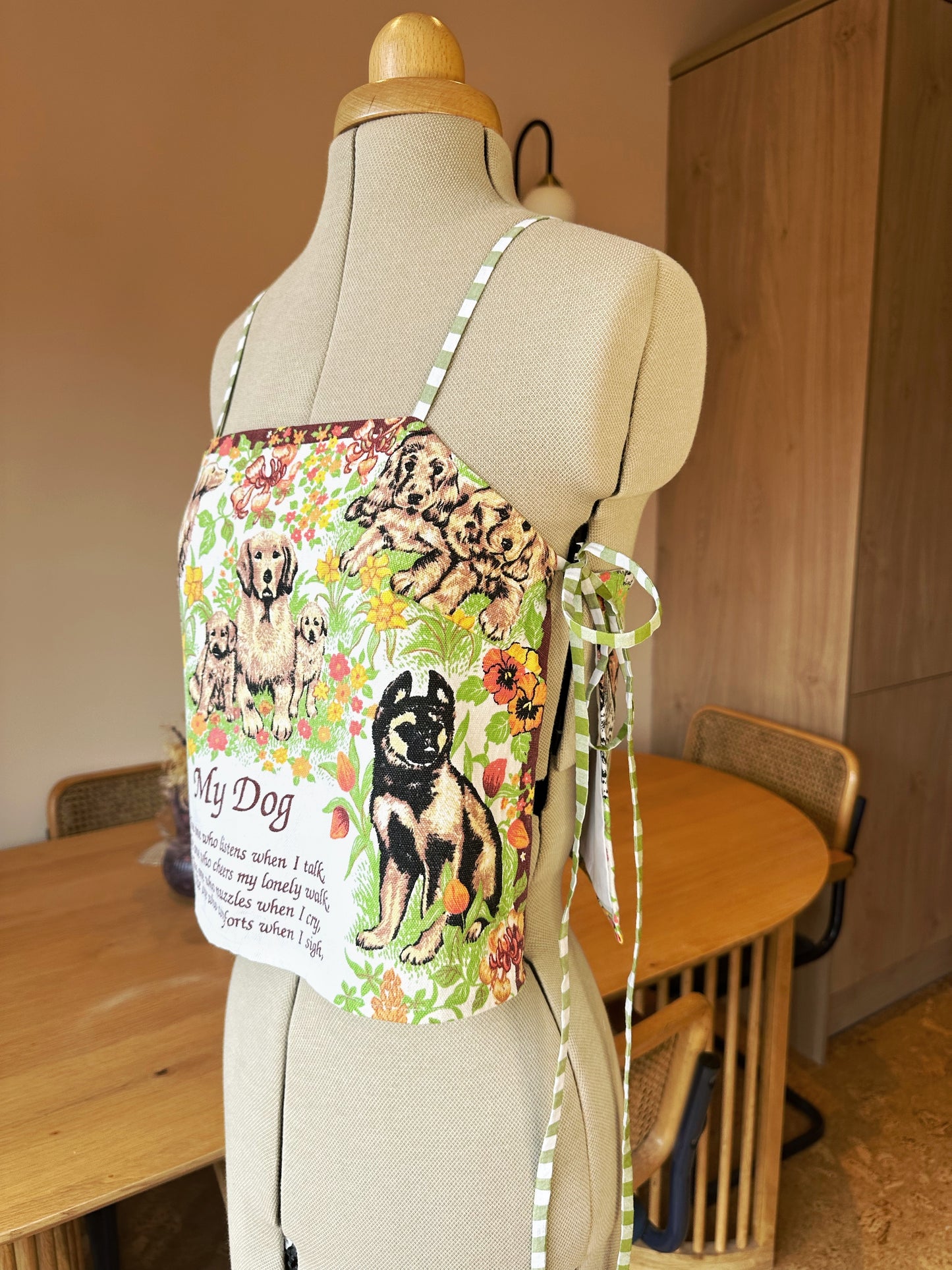 My Dog May Tie Side Cami Size 1 (UK 6-8)