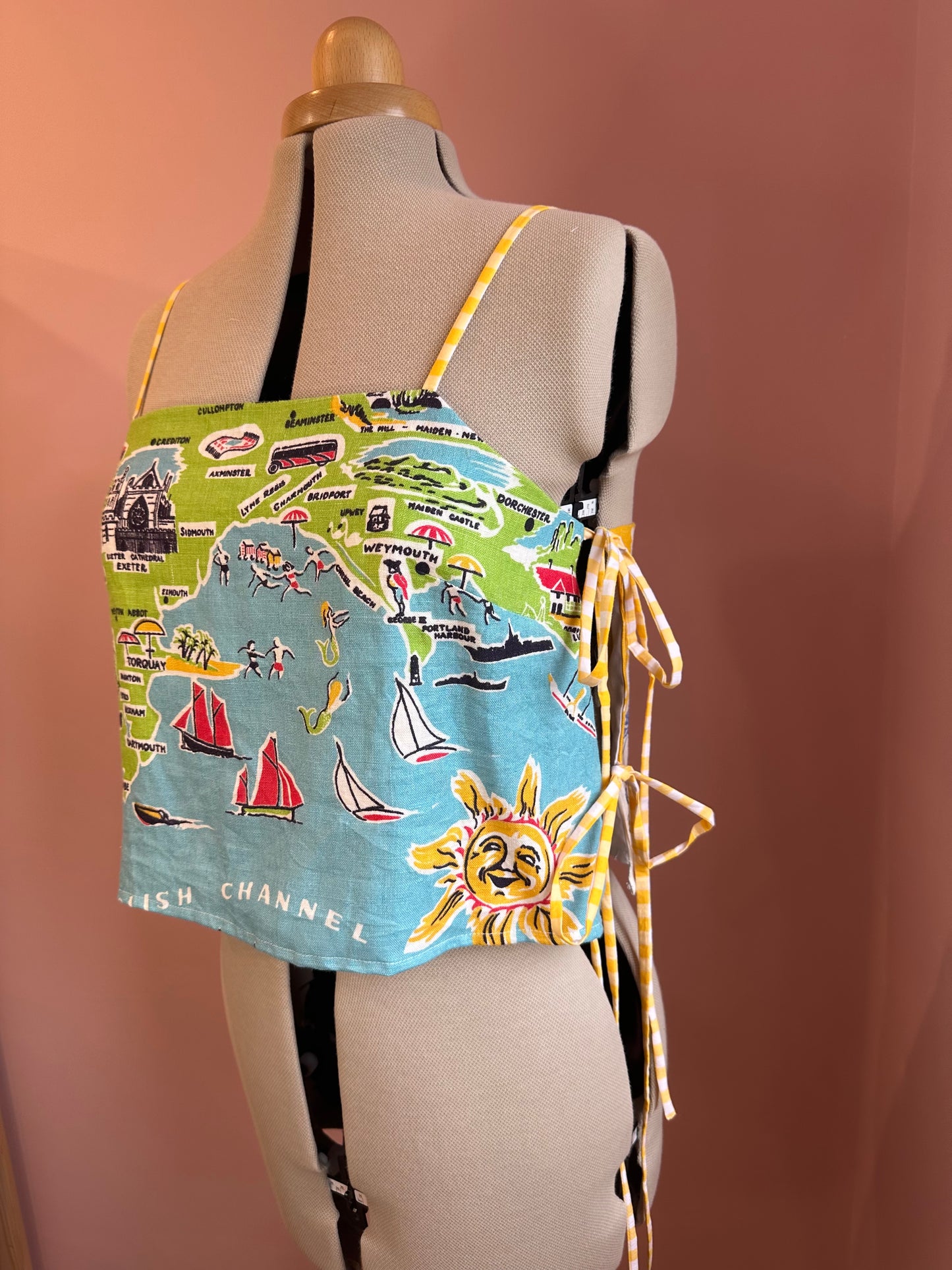 English Channel May Tie Side Cami Size 3 (UK 14-16)