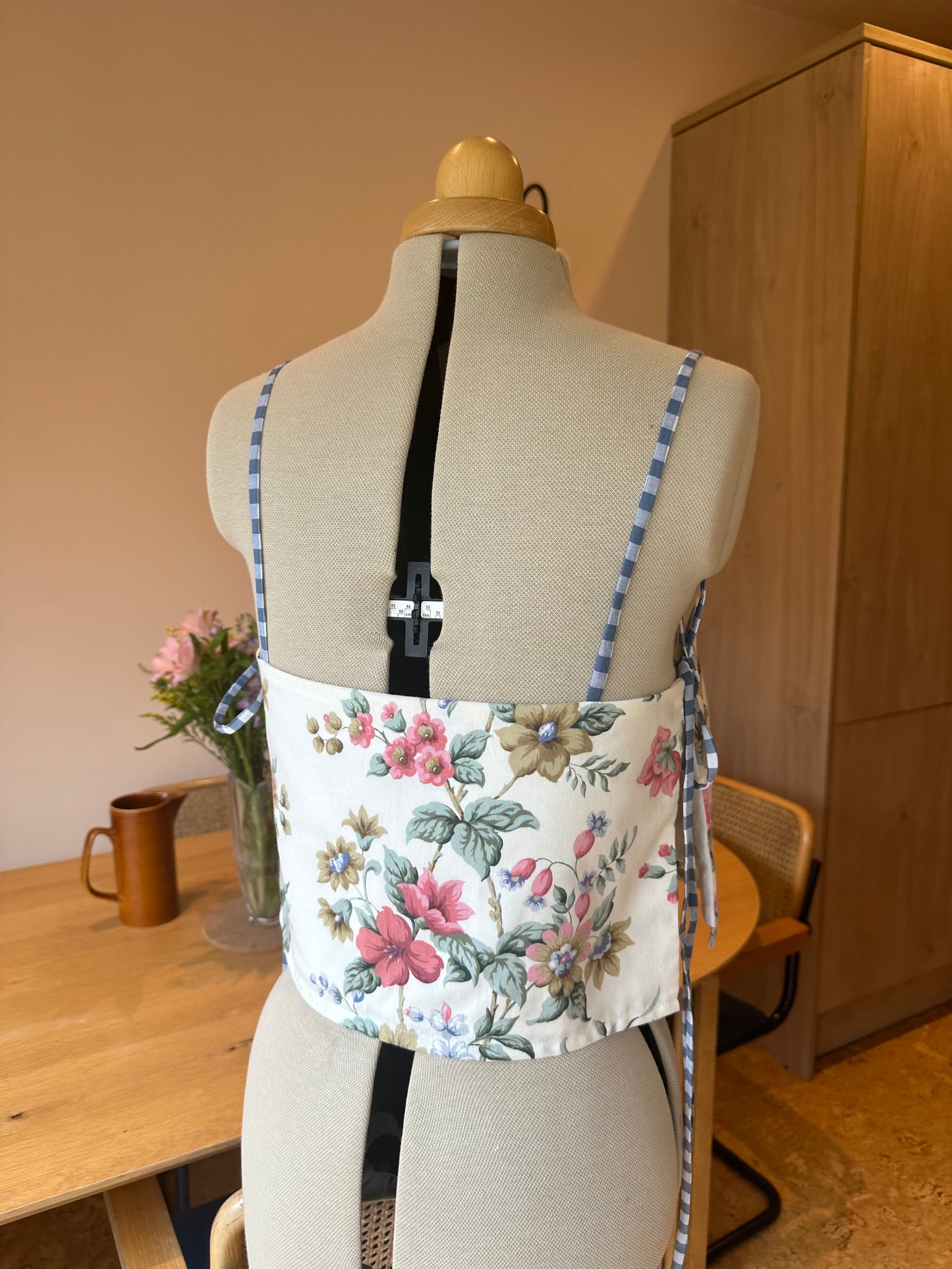 Vintage Floral May Tie Side Cami Size 2 (UK 10-12)