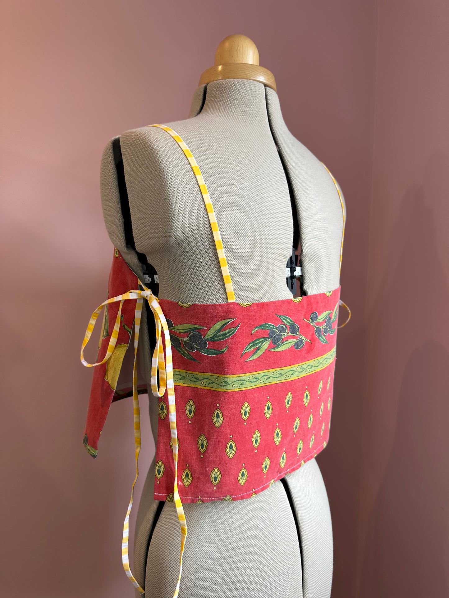 Lemon Tie Side Cami Size 2 (UK 10-12)