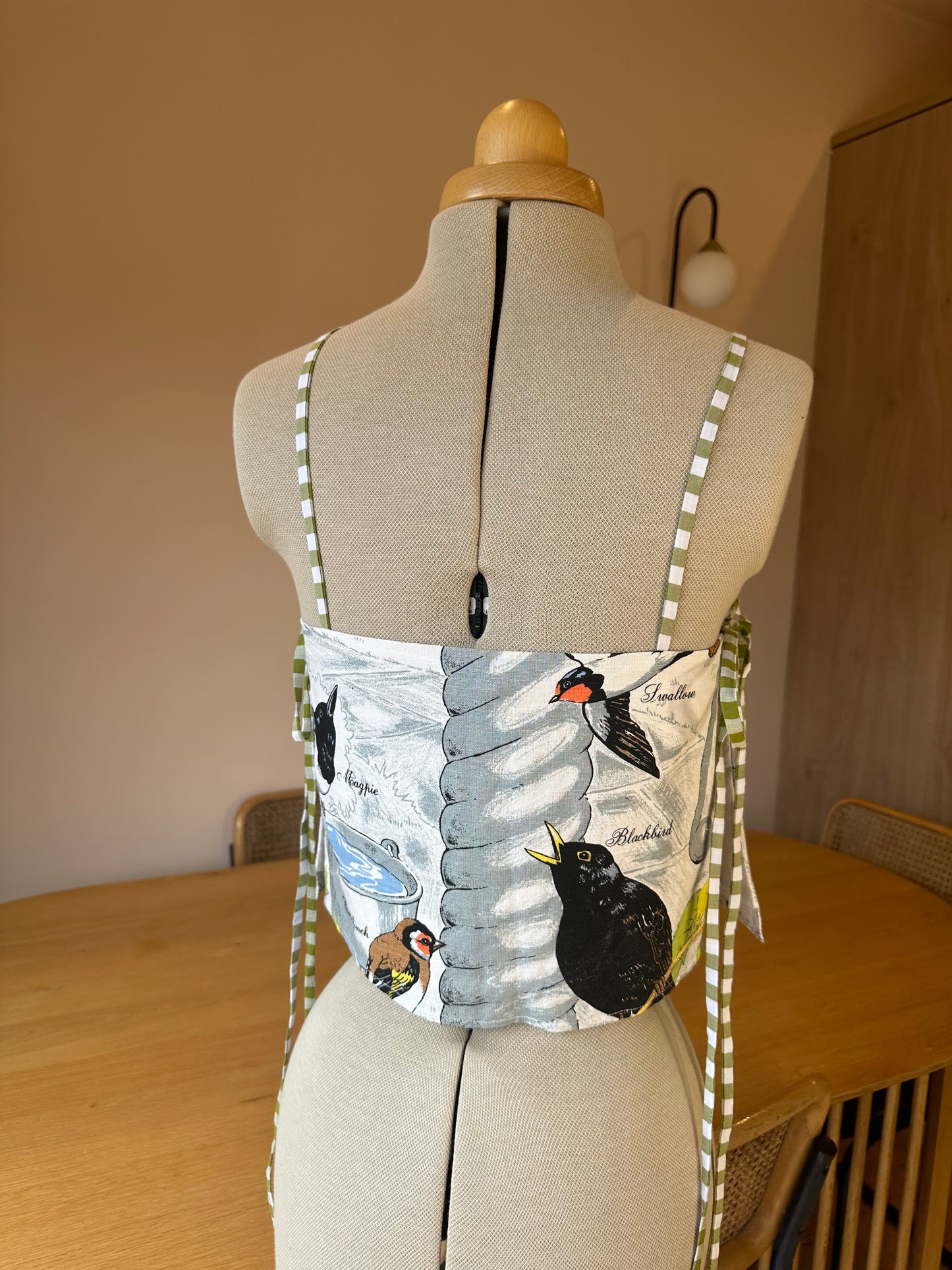 Bird May Tie Side Cami Size 1 (UK 6-8)