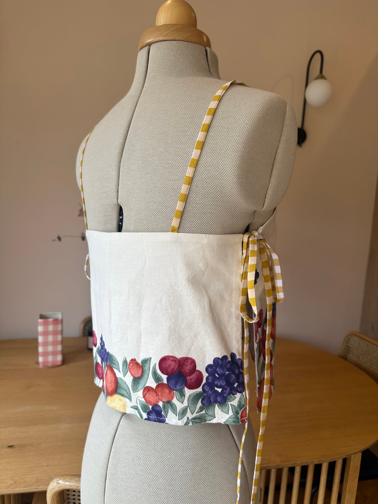 Fruit Print May Tie Side Cami Size 1 (UK 6-8)