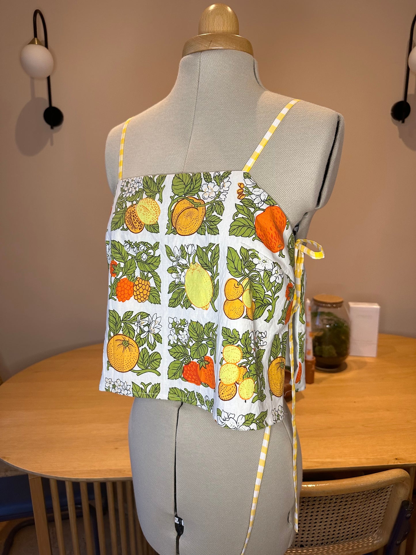 Fruit May Tie Side Cami Size 2 (UK 10-12)