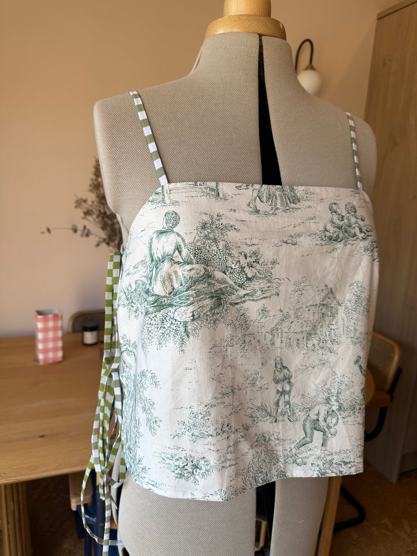 Toile de Joie May Tie Side Cami Size 3 (UK 14-16)
