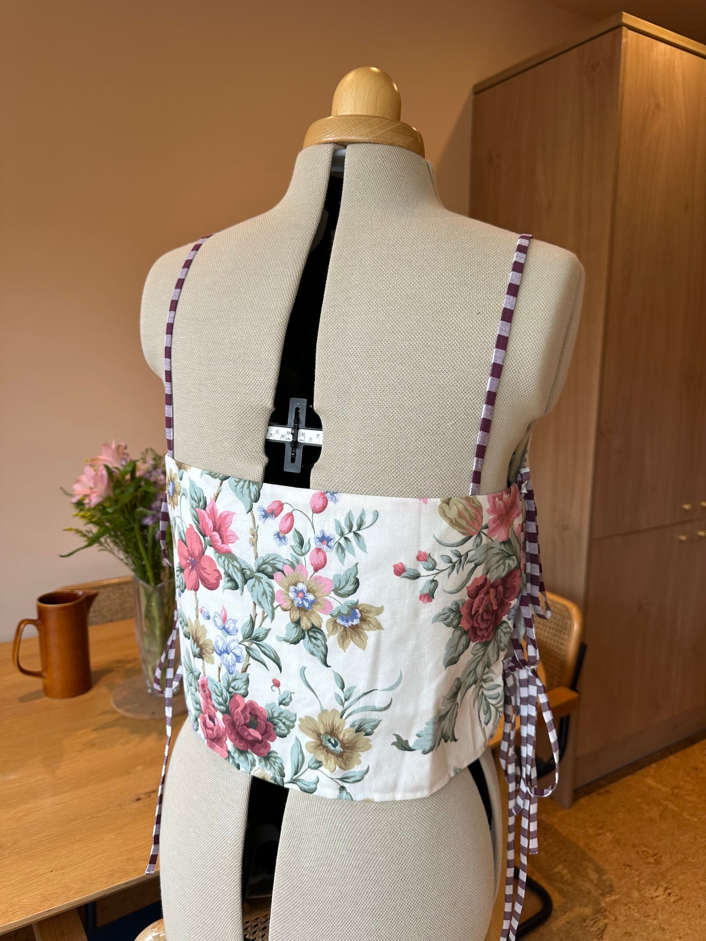 Vintage Floral May Tie Side Cami Size 3 (UK 14-16)