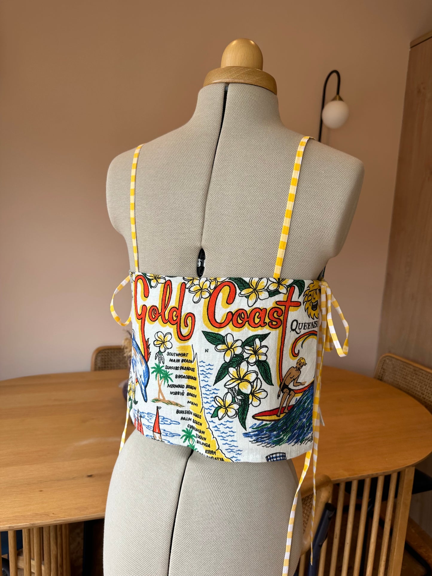 Gold Coast May Tie Side Cami Size 1 (UK 6-8)