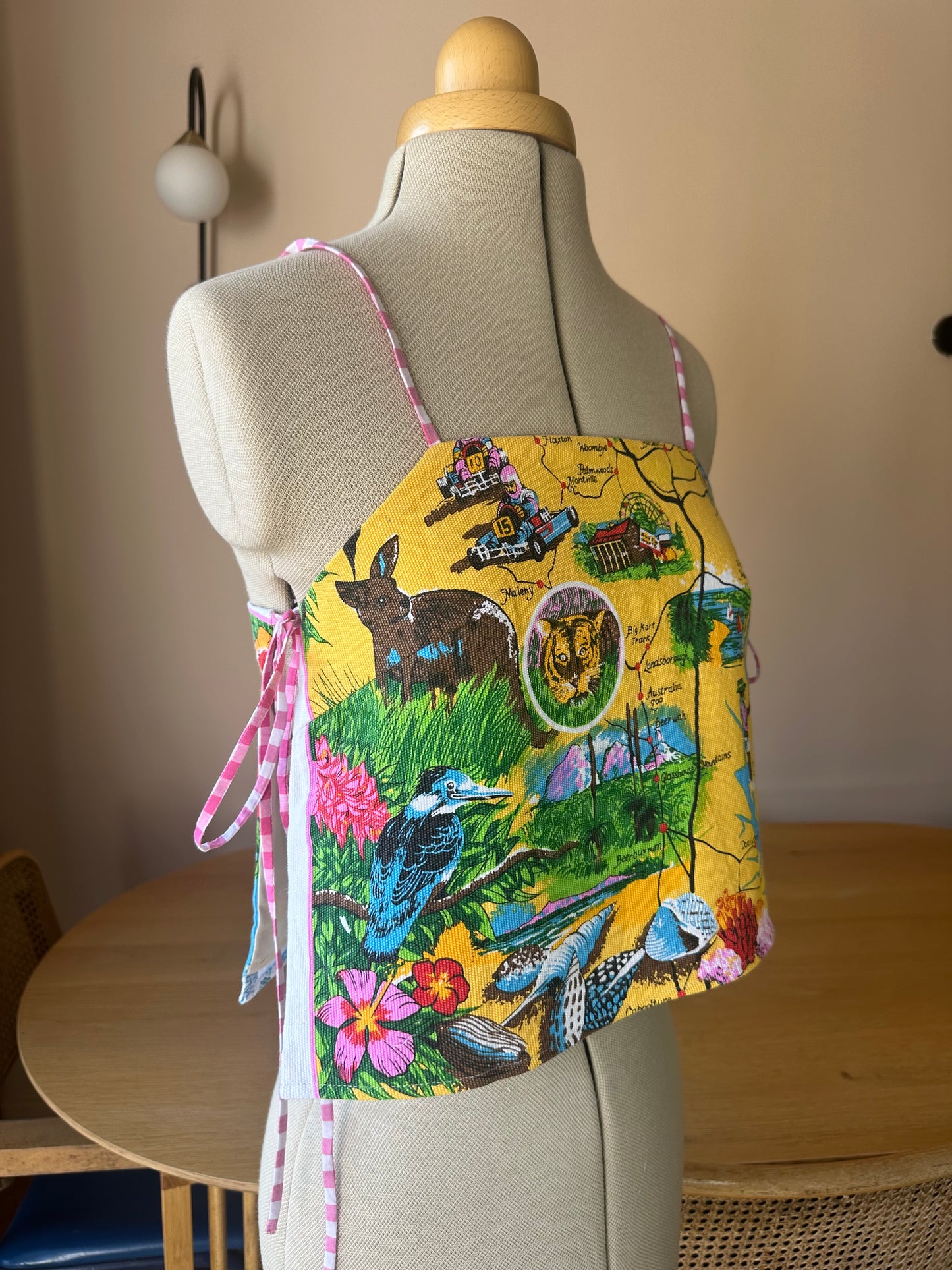 SAMPLE SALE 50% off - Sunshine Coast Tie Side Cami Size 1 (UK 6-8)