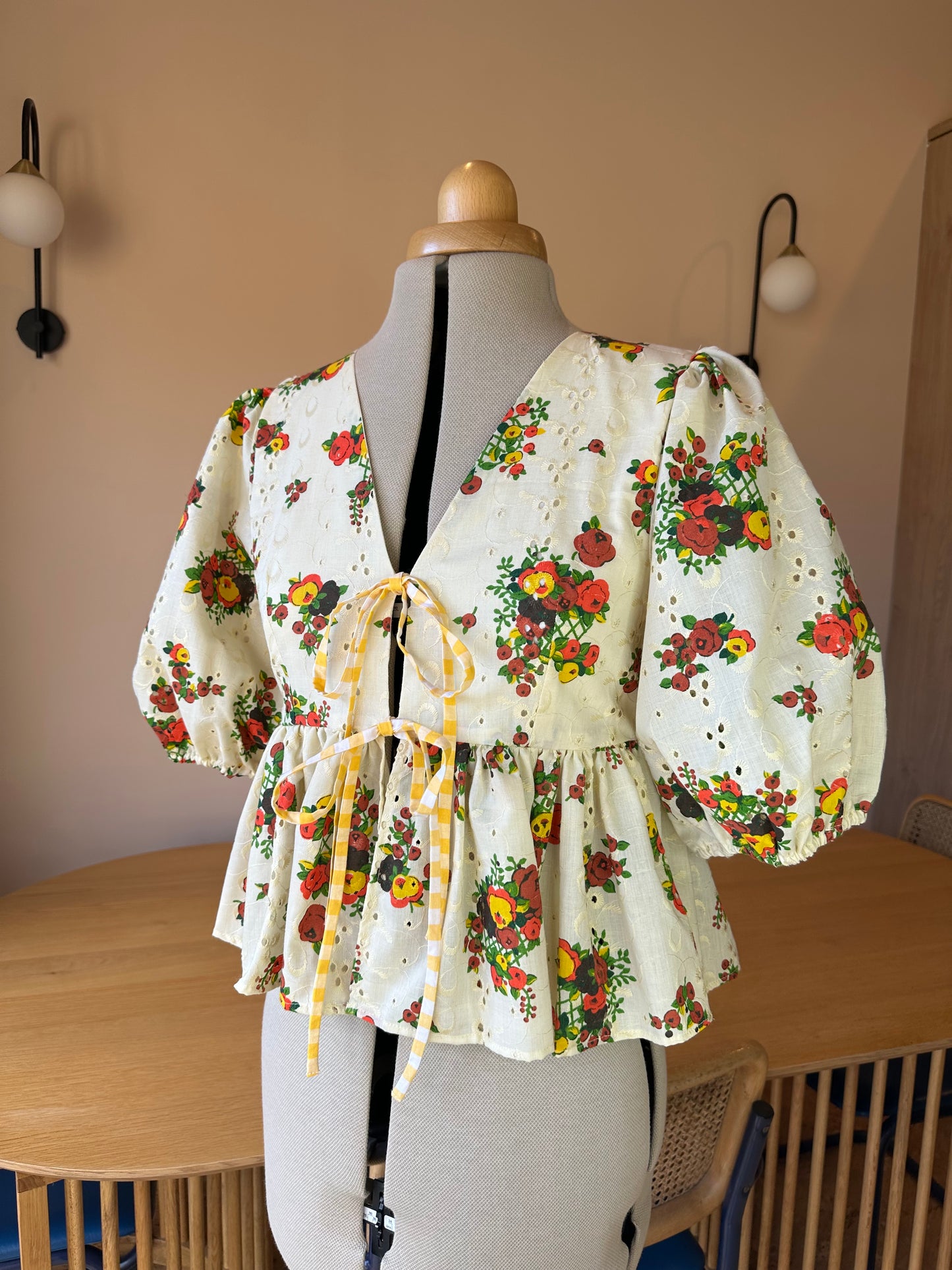 Tie Front Blouse Custom Order Slot