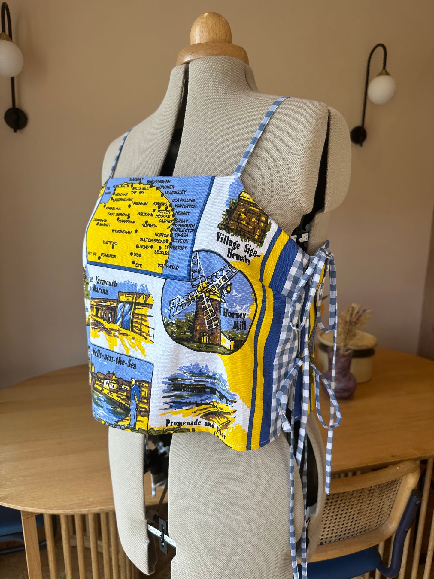 Around Norfolk May Tie Side Cami Size 14-16