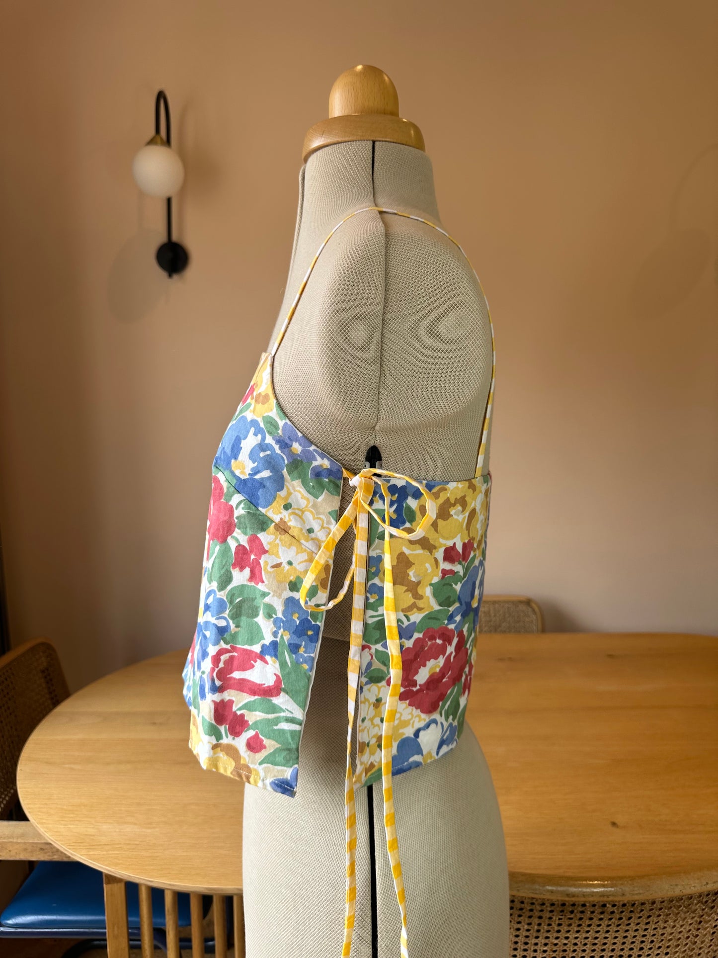 SAMPLE SALE 50% off - Bright Floral Tie Side Cami Size 1 (UK 6-8)