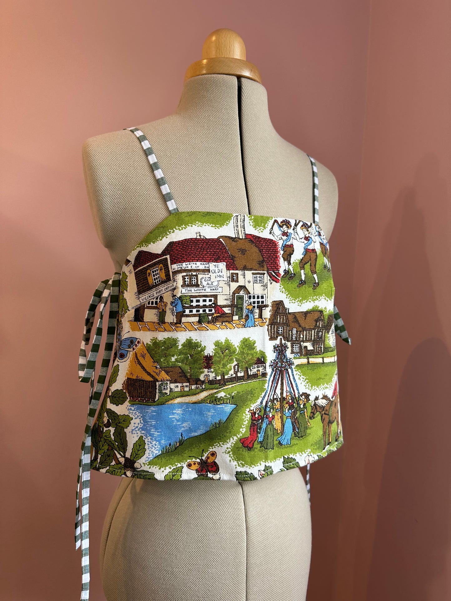 Village Life May Tie Side Cami Size 6-8