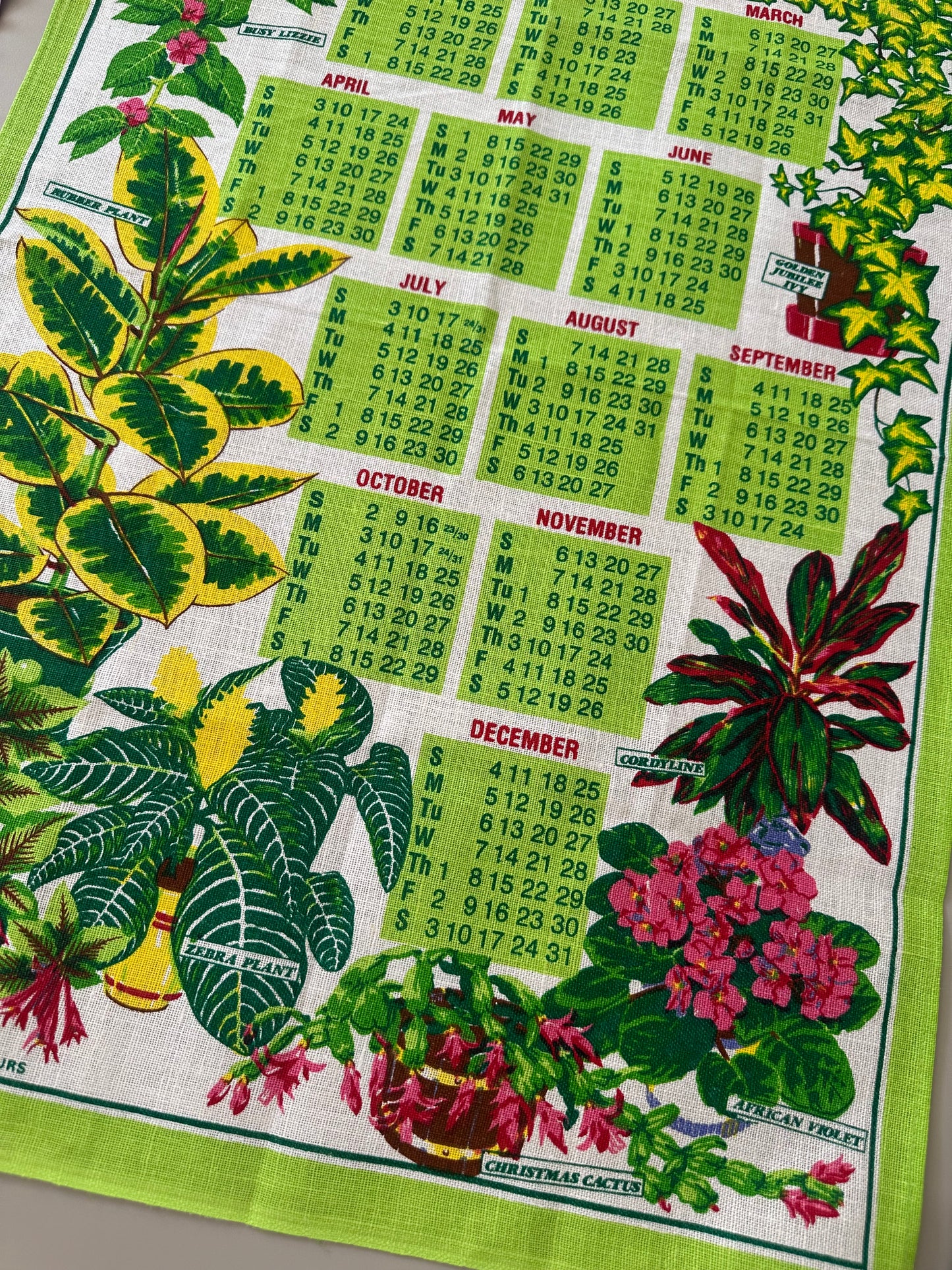 Tie Side Cami | Vintage 1983 People’s Friend Teatowel