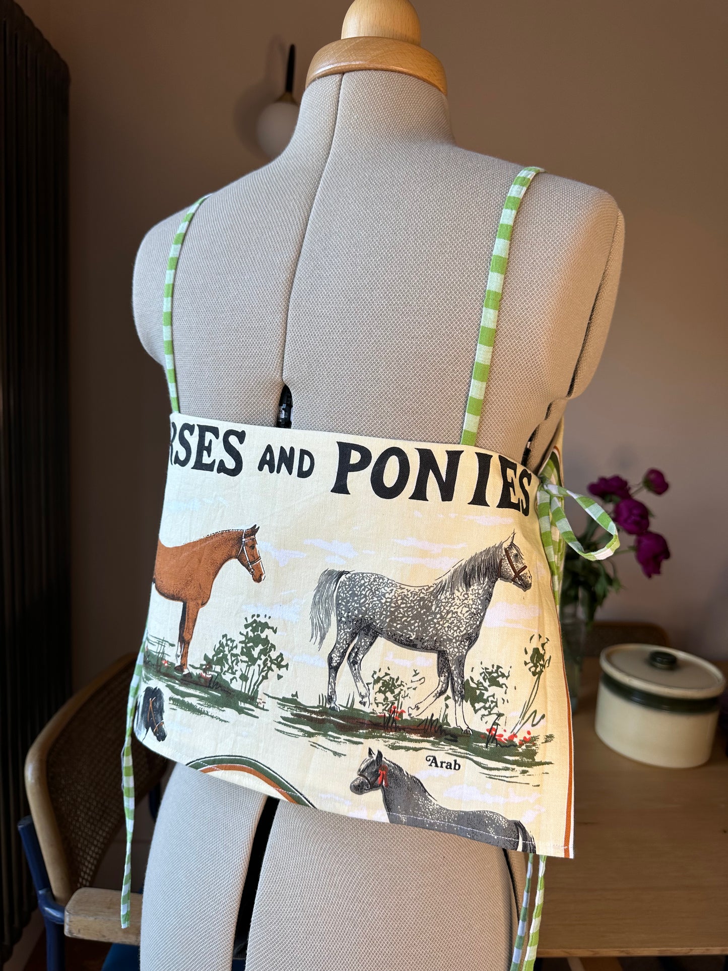 Horses and Ponies May Tie Side Cami Size 10-12