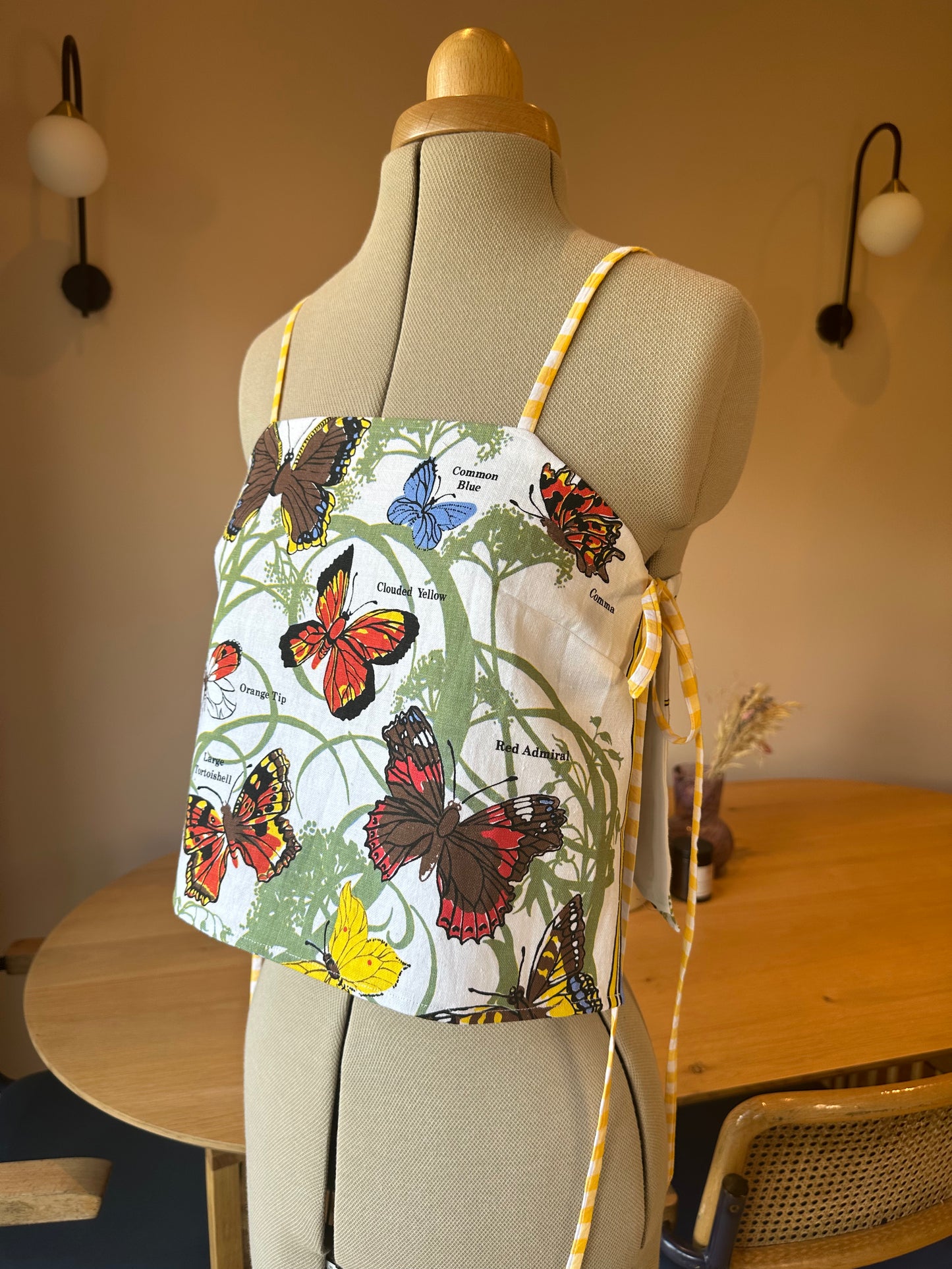 Butterflies of the British Isles May Tie Side Cami Size 6-8