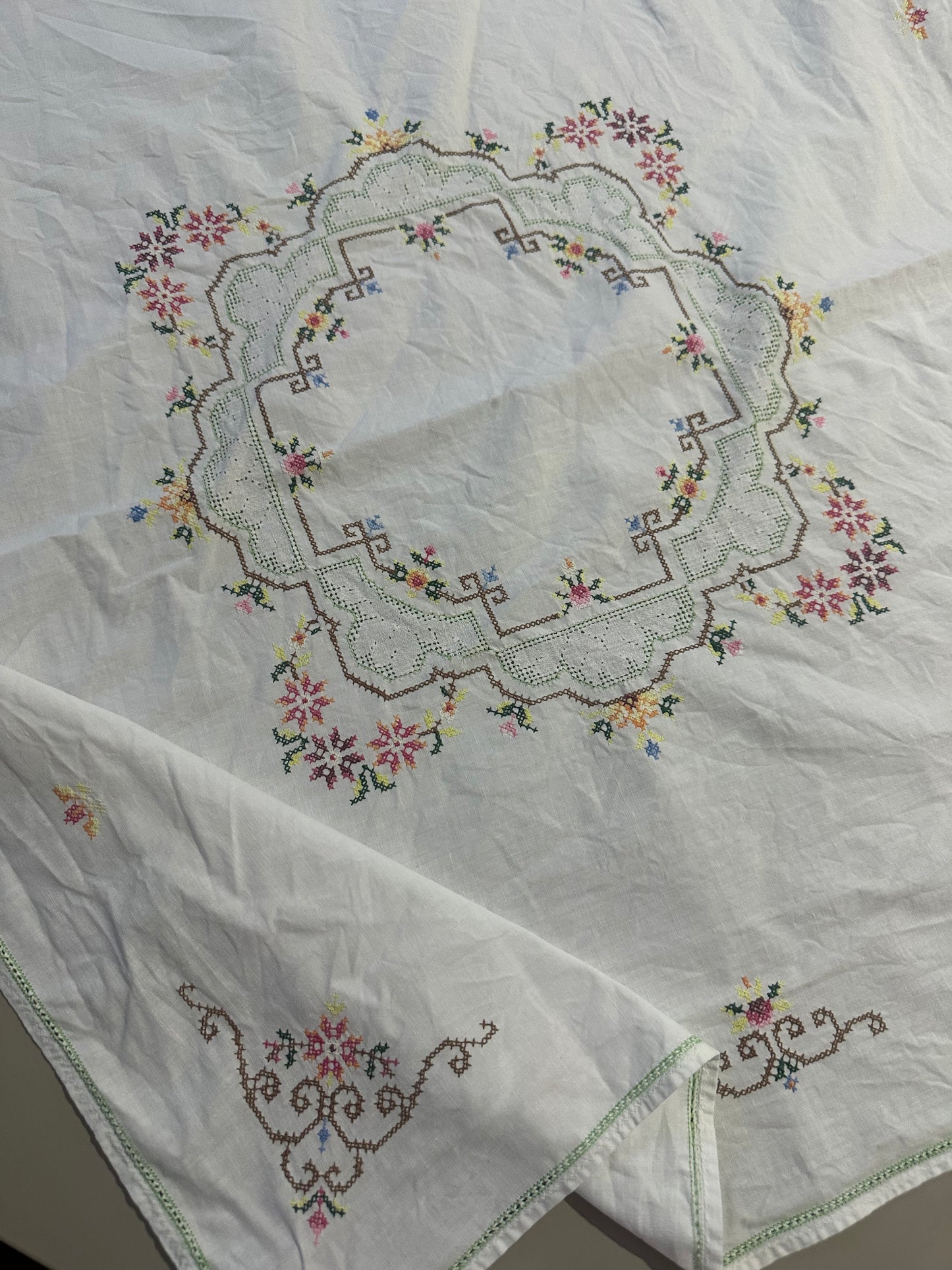 Tie Side Cami | Cross Stitch Tablecloth