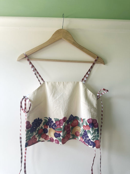 Mixed Fruit May Tie Side Cami Size 1 (UK 6-8)