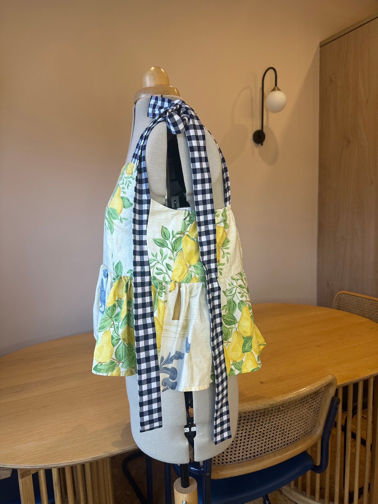 Pear Tree Etta Tie Strap Top Size 3 (UK 14-16)