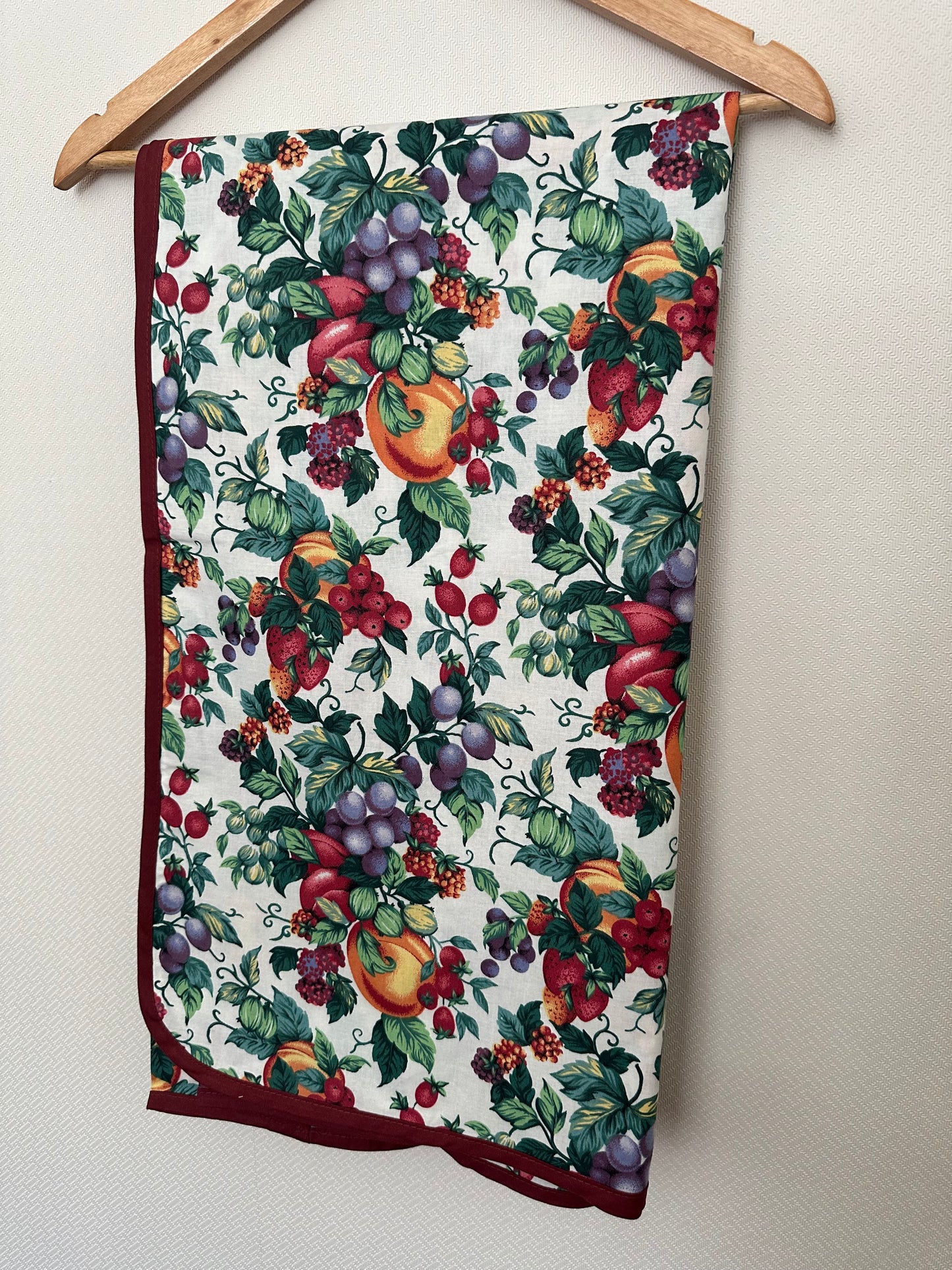 Tie Side Cami | Vintage Fruit Tablecloth