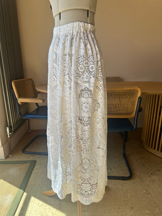 Vintage Lace Skirt Size 1 (UK 6-8)