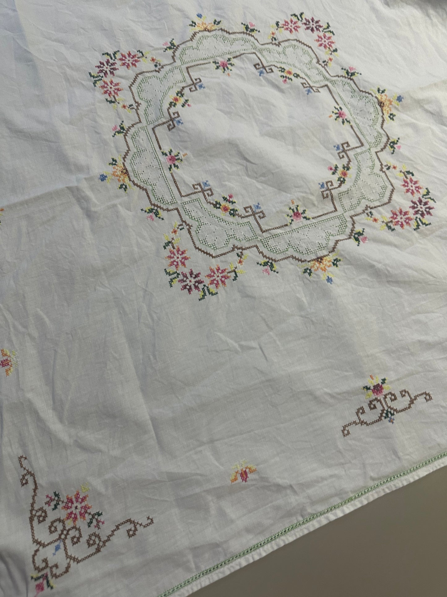 Tie Side Cami | Cross Stitch Tablecloth
