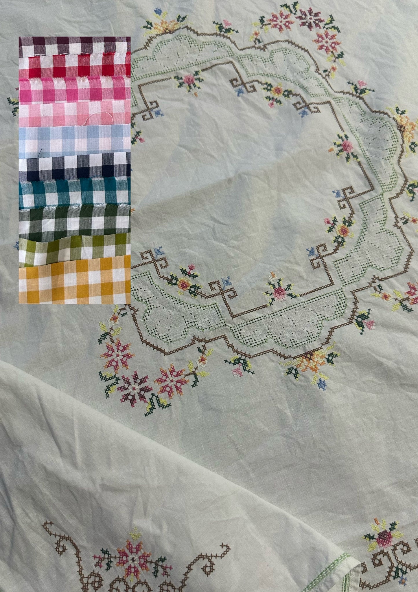 Tie Side Cami | Cross Stitch Tablecloth